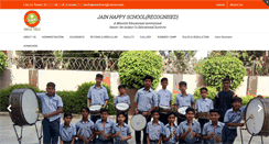 Desktop Screenshot of jainhappyschool.com